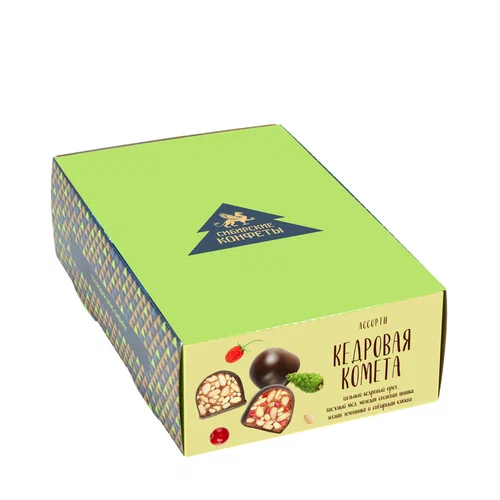  Кедровая комета Ассорти (9429) (классика, клюква, шишка, земляника), 540г   в Донском