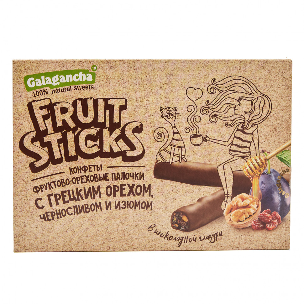  Берестов КРАФТ Fruit Stiсks с черносливом и грецким орехом, 175г в Донском