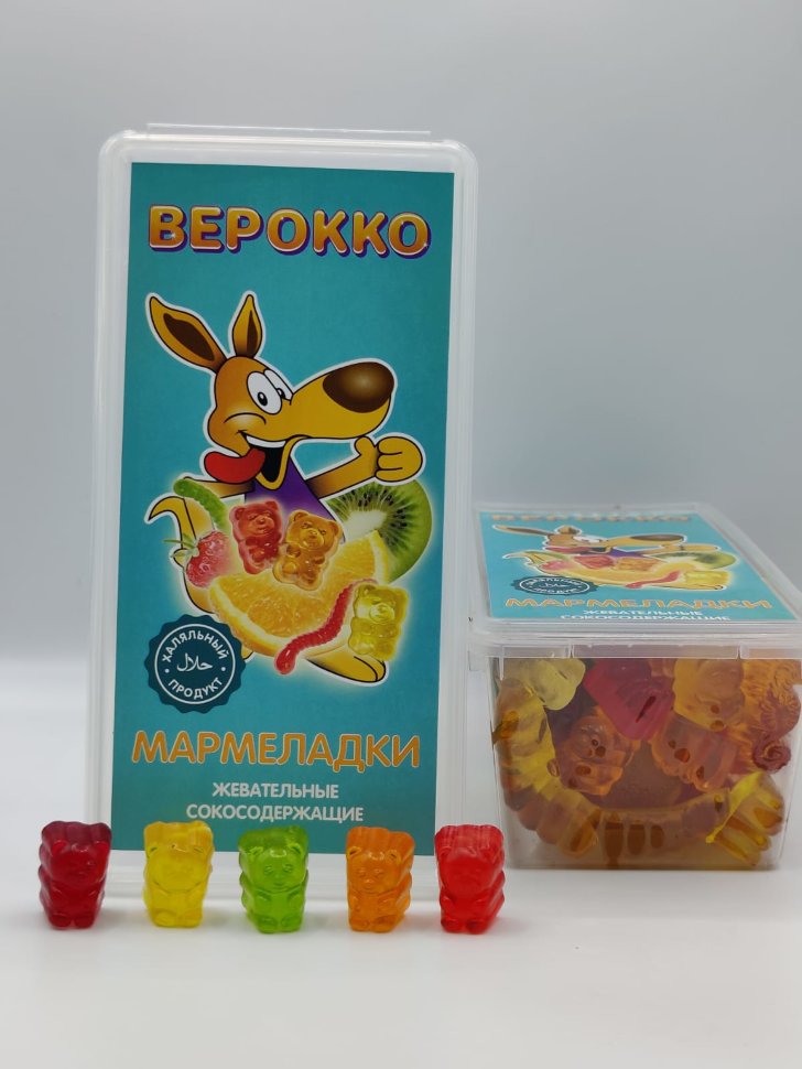  Жевательный мармелад Мишки фруктовые, 250г   в Донском