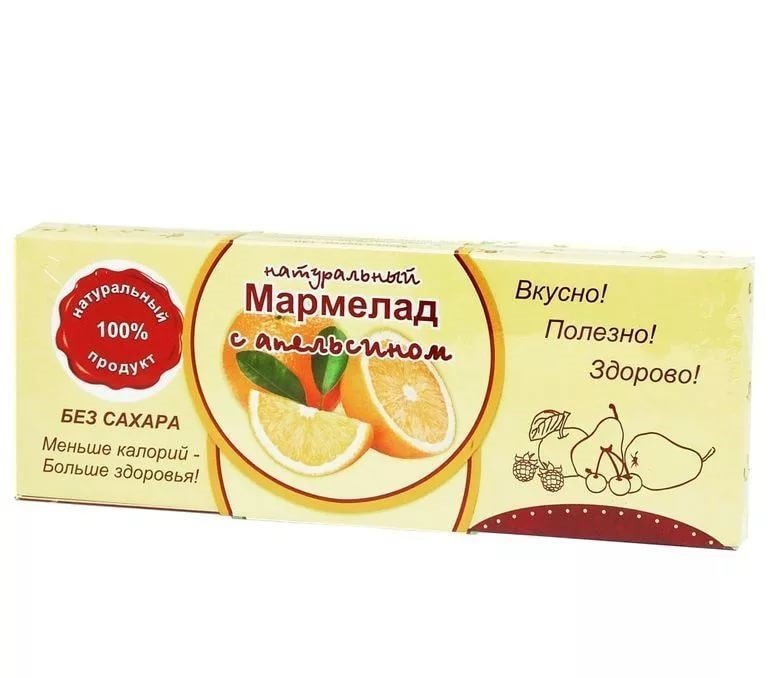  Мармелад натуральный "Апельсин" 140г в Донском