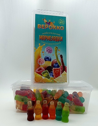  Жевательный мармелад Бутылочки, 250г      в Донском