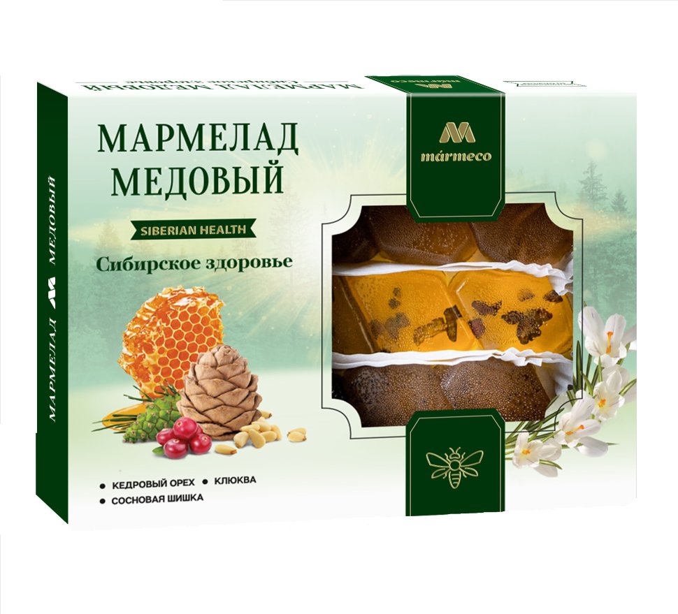  Мармелад медовый "Сибирское здоровье" без сахара 200г  в Донском