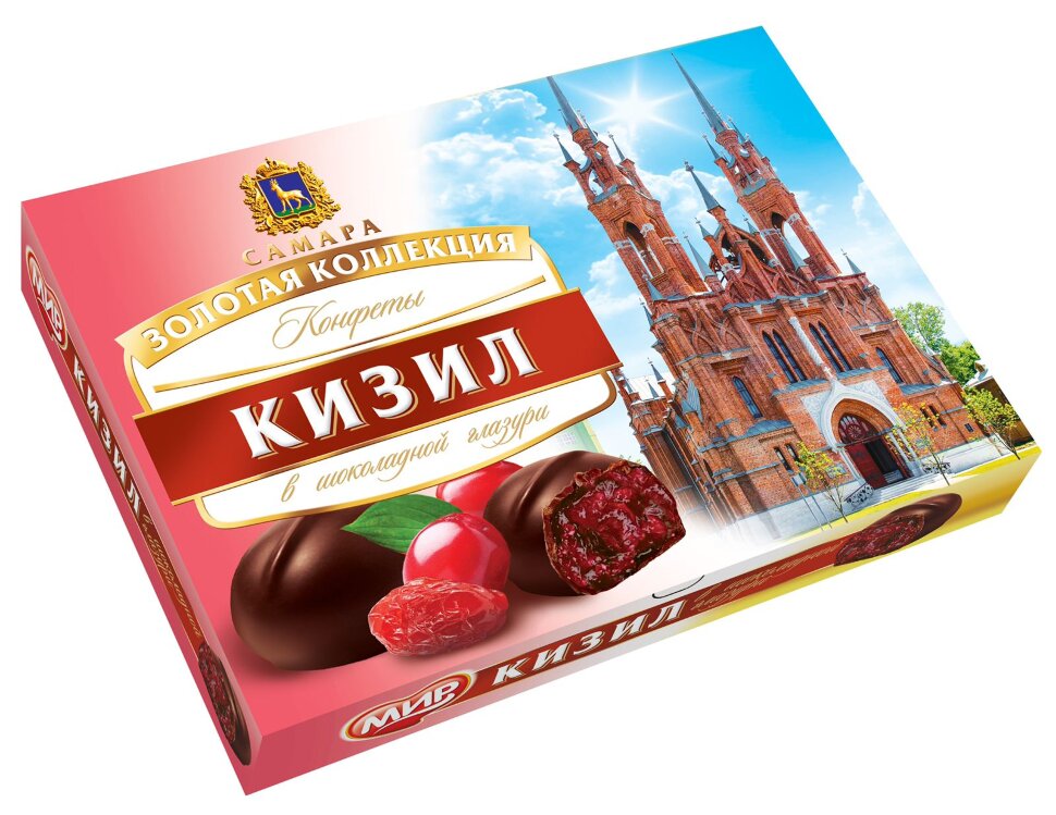  КФ МИР Кизил в шоколадной глазури 160г в Донском